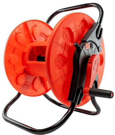 Hose Reel for 60m 1/2 Garden Hose CW - Provide efficient and Convenient Hose Management for Watering The Garden, Washing Your car, or maintaining a Commercial Space.