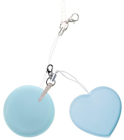 DEARMAMY 2pcs Heart Shaped Mobile Screen Wiper Phone Lens Cleaner Cloth Glasses Camera Screen Cleaner Portable Wipes for Smartphones