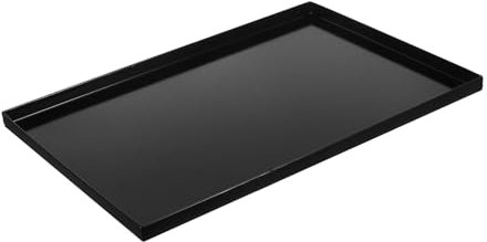 MUCKLILY Teglia Smaltata Telaio Per Teglia a Smalto Accessori Da Forno Vassoio Per Pizza Bakie Cookie Baking Teglie Da Forno Teglie Per Dolci Piatto Di Lasagne Smalto Nero