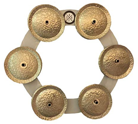BIG FAT SNARE DRUM ABFSD-WC Bling Ring Drum Head, White Copper, BFSDBRWC