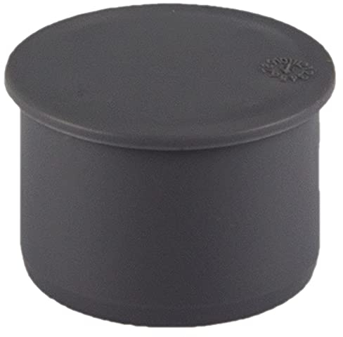 MegaHaustechnik HT Stopfen für Muffen von Rohr Außendurchmesser 75mm 7,5cm DN75 DN70 Kanalrohr Abwasser Abfluss Leitung Lüftung Kunststoff PP grau End Stück Deckel Kappe Blind Verschluß Abschluß