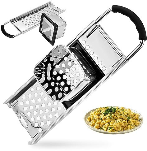 Spaetzle Maker in acciaio inossidabile manico ergonomico manico di pasta anti-russa lavabile cucina casa cucina tedesca pasta di utensile