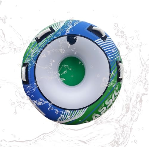 Tubi trainati e boe galleggianti gonfiabili per giovani nautici portatili grandi rafting kayak sport piscina nuoto lago sci nautico