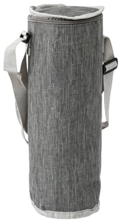 WSXQAZ Sac de Bouteille d'eau, Sac pour Bouteille d'eau Portable Grand Porte-Bouteilles Thermos Pochette Bouteilles avec Bandoulière Réglable pour Voyage, Pique-Nique, Boissons, 2L