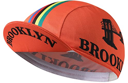 BikingBros Leichte Sommer Fahrradkappe mit UV-Schutz für - Radsport-Kappen für unter den Helm