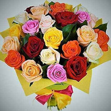 Colourful Mixed Gerberas, Lilies, and Chrysanthemums Bouquet Delivered for Birthdays, Anniversaries and Thank You Gifts For Your Loved One Flowers Delivered Next Day