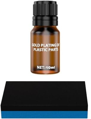 Agente de Cuidado de Piezas de Plástico para Coche, 10ml, Duración, Revestimiento de Piezas de Plástico con Esponja para el Interior del Vehículo Piezas de Plástico Buscando y