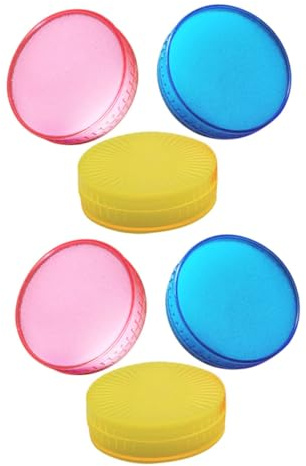 DOITOOL 6 pezzi Umidificatore Dita in Spugna Assorbimento Rapido Acqua per Gestione Contanti Compatto Resistente per Ufficio e Banca Umidificatore Polpastrelli Tascabile per Contare