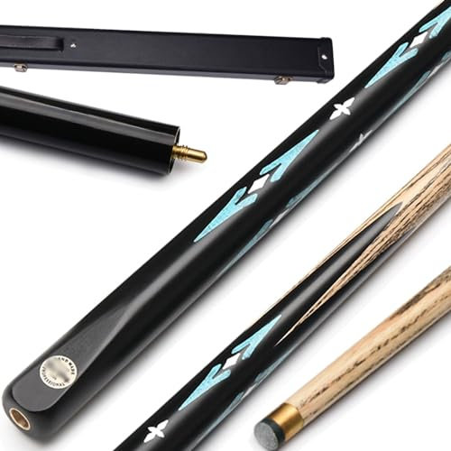 10 mm ett stycke snookerkö, kinesisk svart åtta, med låda, akrylinlägg, hantverksskicklighet