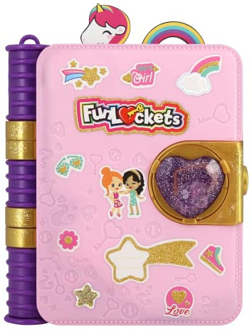 FUNLOCKETS - Mon Journal à Secrets Edition PAILLETEE