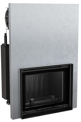KRATKI Kamineinsatz Gusseisen Maja 8kW Holzofen Ø150 BImSchV 2 EEK A