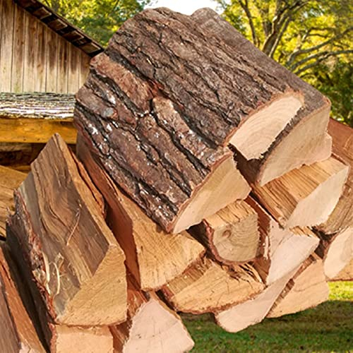 TRGCJGH Brennholz, Brennholz für Feuerstellen, Kamine und Holzöfen, funktioniert bei jedem Wetter,pine-16Ib