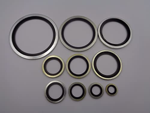 Bonded Seal Washer Dowty Hydraulic oil Fuel etc CHOOSE SIZE AND QUANTITY (25, 1/4)
