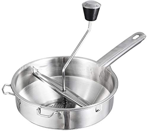 Seprendi Moulin à aliments en acier inoxydable, facile à nettoyer, de qualité supérieure pour écraser les pommes de terre, égoutter les légumes, enlever les graines