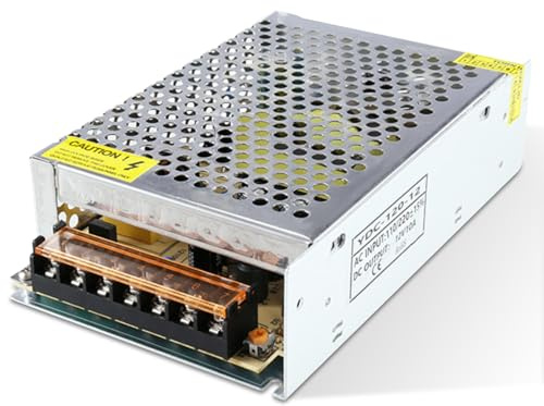 Alimentatore Trasformatore, Alimentatore Switching Regolato Costruito, 12v 10a 120w Trasformatore Alimentazione, Adattatore Driver Per Dispositivi Elettronici, Radio, Progetto Computer