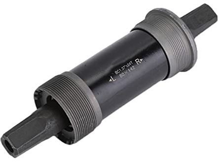 Bicycle 80 * 142 100 * 155 100 * 177mm Bicycle Square Bottom Bracket with Tapered Thread for Trail Riding (80 * 142MM)