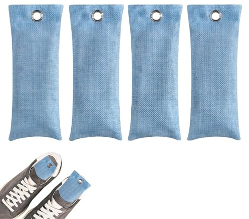 4 solette per scarpe, piedi per sudore, deodorante contro odori e sudore, deodorante spray per scarpe anti-odore, anti-sudore