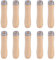Pamtns Feilenheft 10 Stück Feilenheft Holz Holzgriff Feile Holz Griffe Holz Schubkarrengriffe Holzgriffe Hufraspel Holzfeile Griff Karrengriff Holzfeilengriff 90mm für Feilen Und Raspeln 4 mm Loch