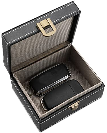 Keyless Go Schutz Autoschlüssel Box, Autoschlüssel RFID Signal Blocker, Rfid Funk Autoschlüssel Schlüsselhülle,Funkschlüssel Abschirmung,Schutzhülle Schlüsseltasche, Autoschlüssel Schutz Funkschlüssel