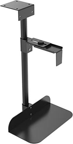 ZHCHAO Support De Boîtier PC Universel sous Le Mur du Bureau Support CPU Cintre Réglable for Ordinateur Central