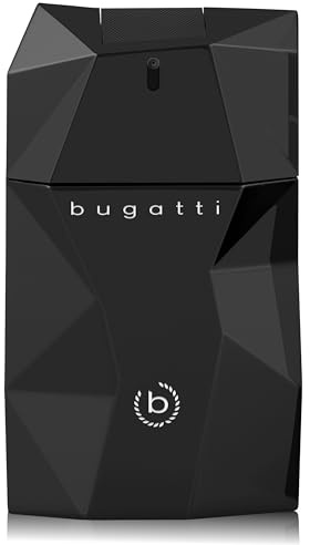 bugatti Parfüm Herren „unlimited black“ 100 ml I Eau de Toilette Herren mit schwarzem Pfeffer, Patchouli, Weihrauch & Amber I Kraftvoll, elegant & modern I Orientalisch-holziges Männer Parfüm