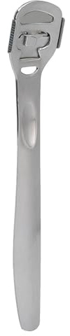 ZJchao Ensemble de Rasoir à Callosités, Outil D'élimination des Peaux Mortes des Pieds en Acier Inoxydable avec Lime Double Face, pour Exfolier les Callosités, la Peau (Ensemble de rabot à pied