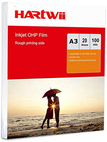 A3 OHP Film Inkjet Printing only - 20sheets Overhead Projectors Acetate for Arts Craft Projects 420x297mm