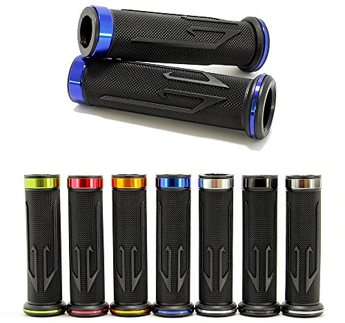 Universal Motorrad Griffe 22mm Motorrad Lenkergriffe Anti-Rutsch Moped Griffe für Scooter Sports Bike Street Bike Dirt Bike Roller Mopeds