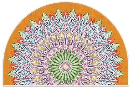 SOSINYA Fußmatte Innen 80 * 50cm, fussmatte innen Wasserdicht Türmatte Schmutzfangmatte rutschfest Fussmatte Innen für Eingang, Flur, Garten, Innen, Haustier, Küche…