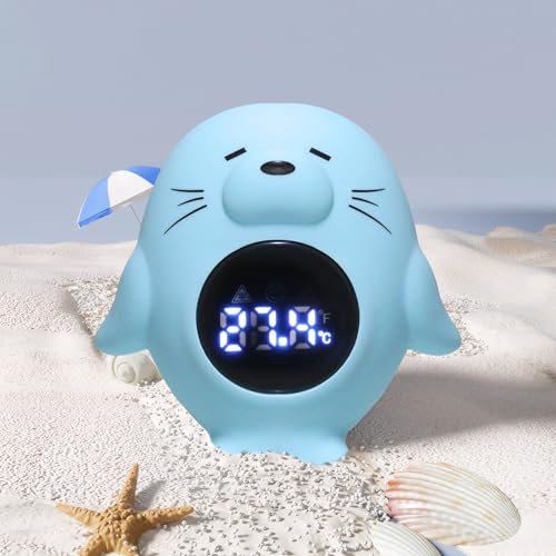 Baby Bath Thermometer - Digital Newborn Water Thermometer With LCD Display, Digital Floating Water Thermometer for Newborn