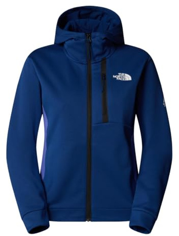 The North Face NF0A893UA7E W MA FZ Fleece Maglia Lunga Donna Estate Blue/Indigo Plum Taglia XS