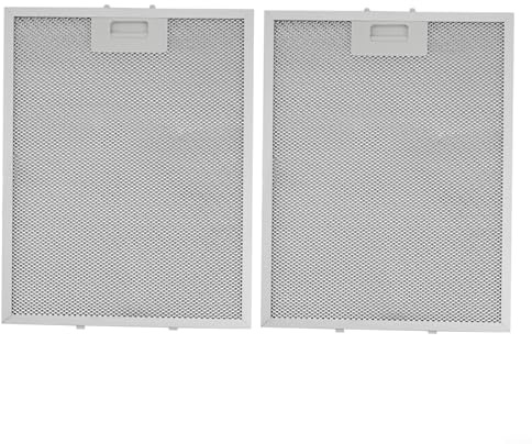 ZiStarlilife 2 Pcs Cooker Hood Metal Grease Filter 350x240x9mm 5-Layer Aluminum Filter Mesh Hood Vent Filter Range Hood Filters Fit for Many Brands Cooker Hoods