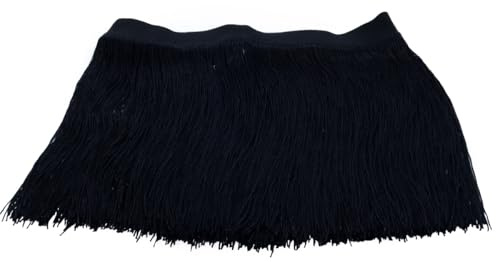 Orivin Gonna con Frange E Nappe, Copricostume da Spiaggia per Donne E Ragazze, 69 X 34 Cm
