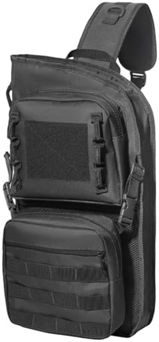 Bemvp Carquois Dorsal Multifonctionnel Léger pour Le Tir À l'arc, À Double Usage, Pliable Compact, avec Poche De Suspension Système Molle.
