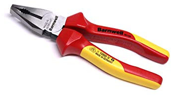 Barnwell - Pinza combinata da 180 mm, 1000 V, VDE per elettricisti