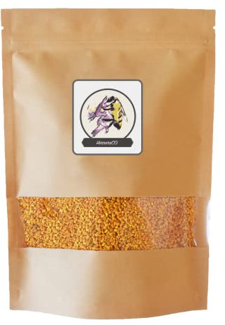 Polen de abeja 100% natural de España (900g). Polen natural puro seco y libre de residuos. Producto artesanal. [RECOLECCIÓN 2024] (FORMATO AHORRO)