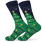 BETESSIN Weihnachtssocken Unisex 38-45 - lustige Socken mit Weihnachtsbaum Motiv - Adventskalender Socken aus Baumwolle - Weihnachtsstrümpfe Kuschelsocken für Damen und Herren
