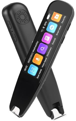 Sprachübersetzer, Übersetzungsgerät Offline-Scan-Übersetzung in 12 Sprachen, Online-Sprachübersetzung in 131 Sprachen, Übersetzungsstift für reisende Geschäftsstudenten.