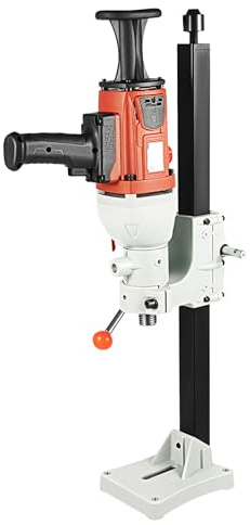 HUOMMGS 2 In 1 Kernbohrmaschine 2,2KW Handgeführtes Kernbohrgerät Professionalität Kernbohrer Höhenverstellbar 22,83 Zoll Kernbohrmaschinen Kernlochbohrmaschine mit 180mm Bohrdurchmesser für Beton