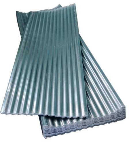 Pannelli per Serra in policarbonato, Impermeabili, Resistenti ai Raggi UV, lastre Ondulate per Tetto di Ricambio (4 Pezzi 0,9x2 m / 2,95x6,56 Piedi)