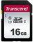 Transcend SDC300S - Tarjeta de memoria SDHC de 16 GB, color plata