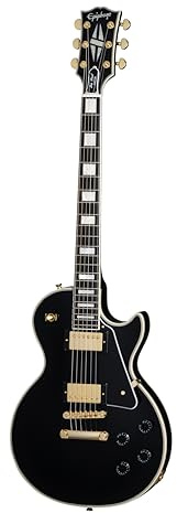 Epiphone Les Paul Custom Ebony - Single Cut E-Gitarre