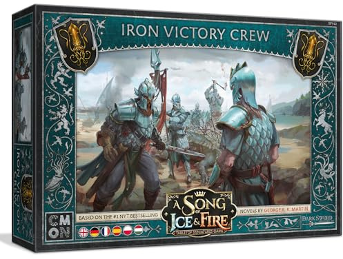 CMON, A Song of Ice and Fire – Iron Victory Crew (Mannschaft der Eiserner Sieg), Erweiterung, Tabletop, 2 Spieler, ab 14+ Jahren, 45-60 Minuten, Deutsch, Mehrsprachig