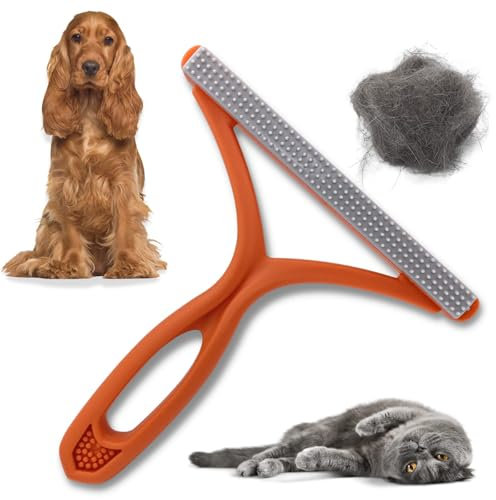 Lint Shavers - Rug Hair Scraper, Stair Carpet Brush, Pet Hair Remover Tool, Stair Comb - Perfect for Removing Pet Hair from Carpets and Rugs