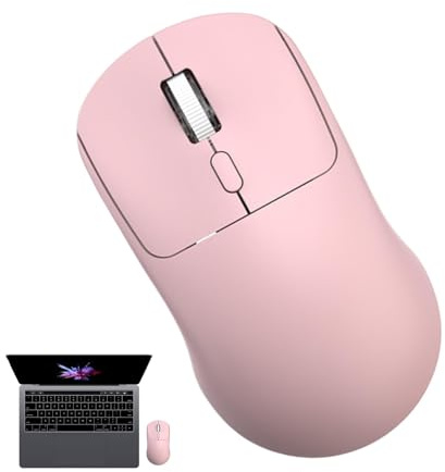 Trådlösa PC, trådlösa möss för surfplattor Tyst klicka på 2.4G -möss för | Justerbar DPI -arbetsmaterial, ergonomiska bärbara datorer med USB -mottagare för hemmakontoret
