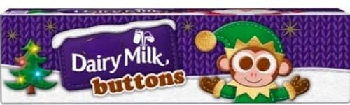 Dairy Milk Buttons Tube 72G (Pack Of 2) Taste the sweetness in every bite Christmas, New Year For All Occasions