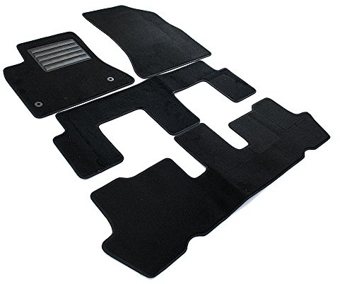 MTM SP-595 Alfombrillas a Medida en Velour para Citroen C4 Grand Picasso I 7 asientos 10.2006>06.2013