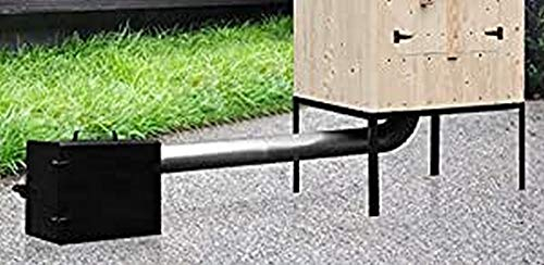 TOHOS Giardino Forno per affumicatura, Steel, 74 x 66 x 43 cm