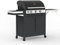 Barbecook Barbecue a gas 3 fuochi Stella 3201