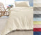 Wohnen & Accessoires GmbH & Co. KG Leinen-Bettwäsche-Set Sintra 100% Leinen aus Portugal, 2-teilig Bettbezug und Kissenbezug (2tlg. 135x200cm + 80x80cm, Creme)